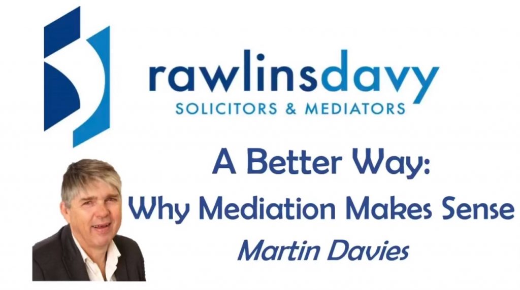 A Better Way - Why Mediation Makes Sense